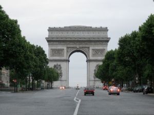 L'Arc de Triomphe, my final view